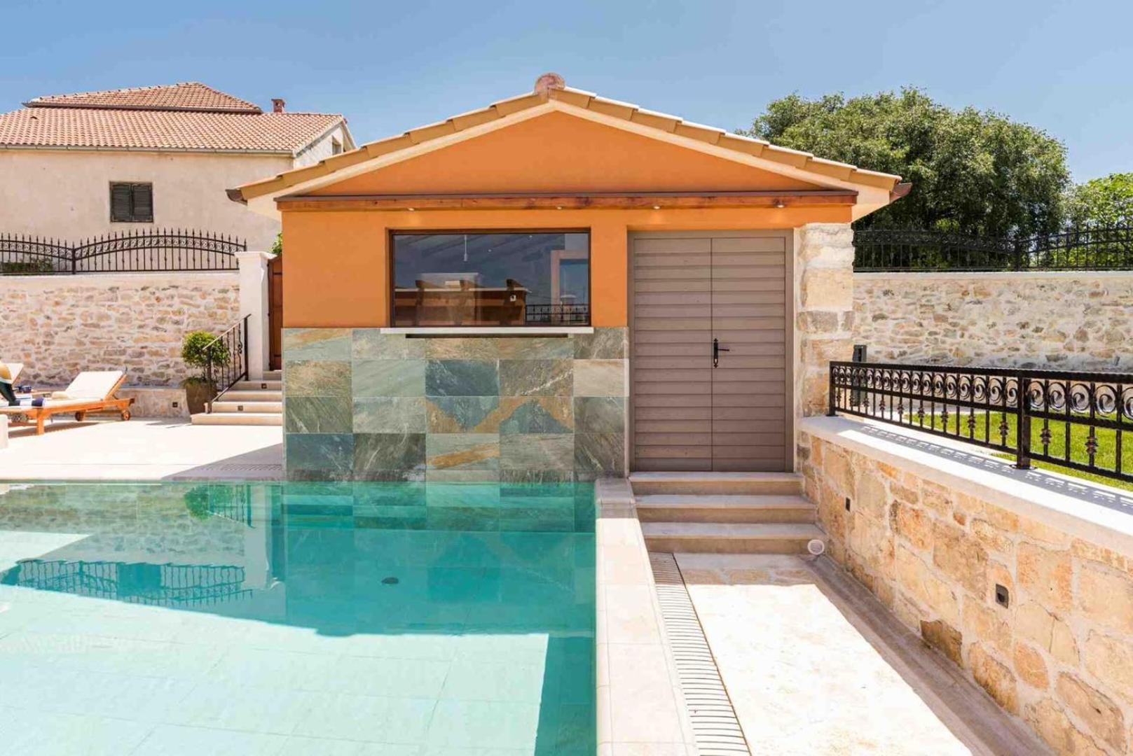 Luxury Villa Finessa Skradin 2 With Heated Pool, Jacuzzi And Sauna Exteriér fotografie